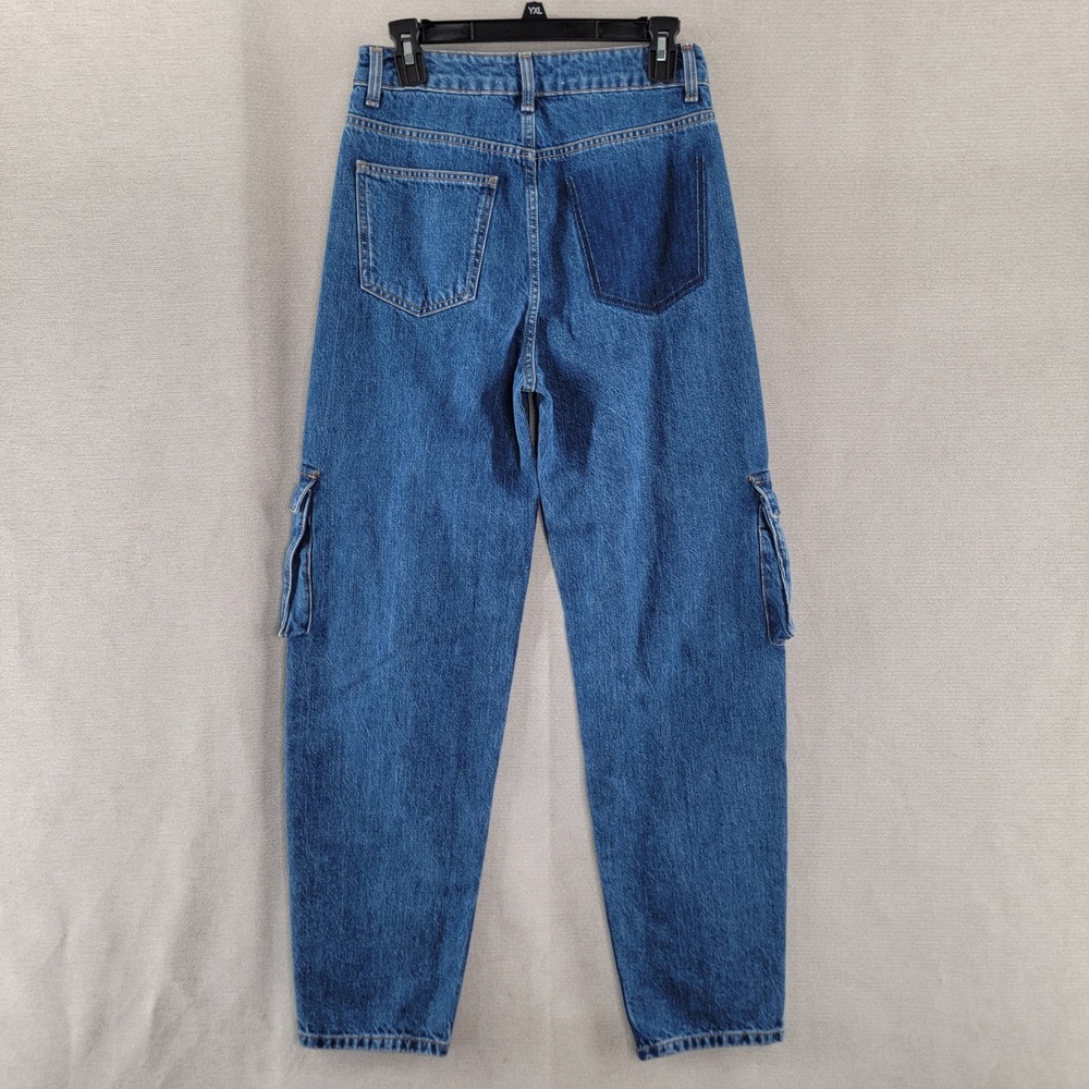 Remain Jeans Birger Christensen Olina Tapered Cargo Womens 27 Made in Italy - Picture 2 of 9